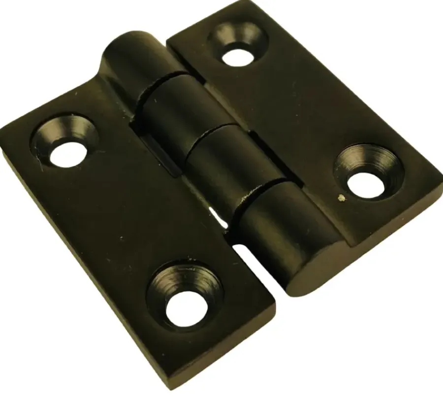 Scharnieren|Hekonderdelen > KPE Holland Scharnier 50x50x4mm RVS Zwart