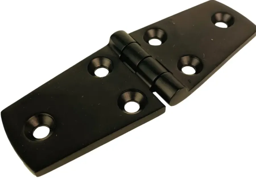 Scharnieren|Hekonderdelen > KPE Holland Scharnier 76x38x4mm RVS Zwart
