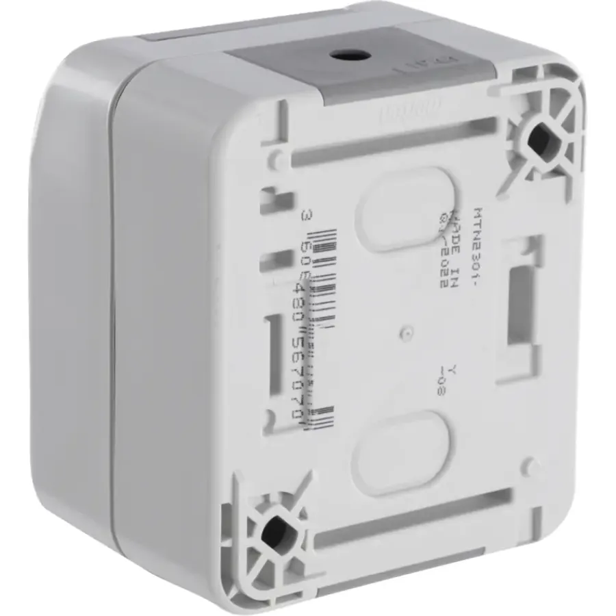 Buiten Schakelmateriaal|Opbouw Schakelmateriaal > Schneider Electric Aquastar spatwaterdicht Stopcontact Enkel RA