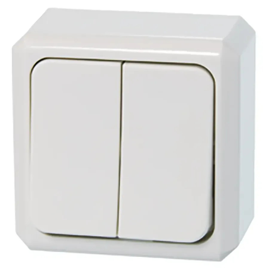 Schakelaars|Stopcontacten & Overige Contactdozen > Schneider Electric Merten Contura opbouw serieschakelaar wit