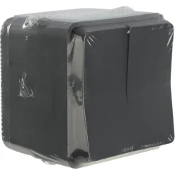 Schakelaars|Stopcontacten & Overige Contactdozen > Schneider Electric Mureva Styl serieschakelaar IP55 antraciet