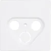 Inbouw Schakelmateriaal|Opbouw Schakelmateriaal > Schneider Electric Schneider Merten D-Life Centraalplaat Radio/TV wit