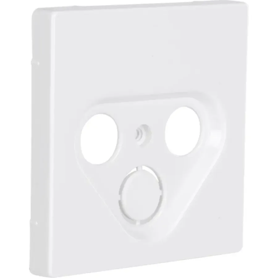 Inbouw Schakelmateriaal|Opbouw Schakelmateriaal > Schneider Electric Schneider Merten D-Life Centraalplaat Radio/TV wit