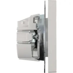 Inbouw Schakelmateriaal|Stopcontacten & Overige Contactdozen > Schneider Electric Schneider Merten D-Life Inbouw Stopcontact Enkel Geaard Wit