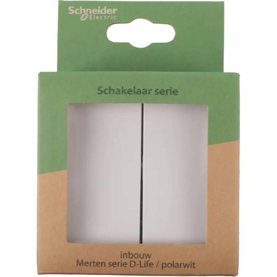 Schakelaars|Stopcontacten & Overige Contactdozen > Schneider Electric Schneider Merten D-Life inbouw serieschakelaar wit
