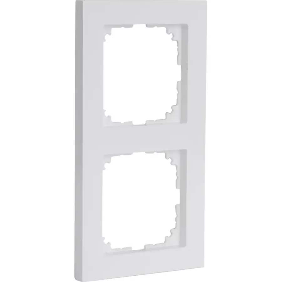 Afdekramen|Inbouw Schakelmateriaal > Schneider Electric Schneider Merten System-M Afdekraam 2-voudig Actief Wit