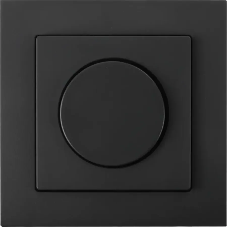Dimmers|Inbouw Schakelmateriaal > Schneider Electric Schneider Merten System-M Centraalplaat Dimmer Antraciet