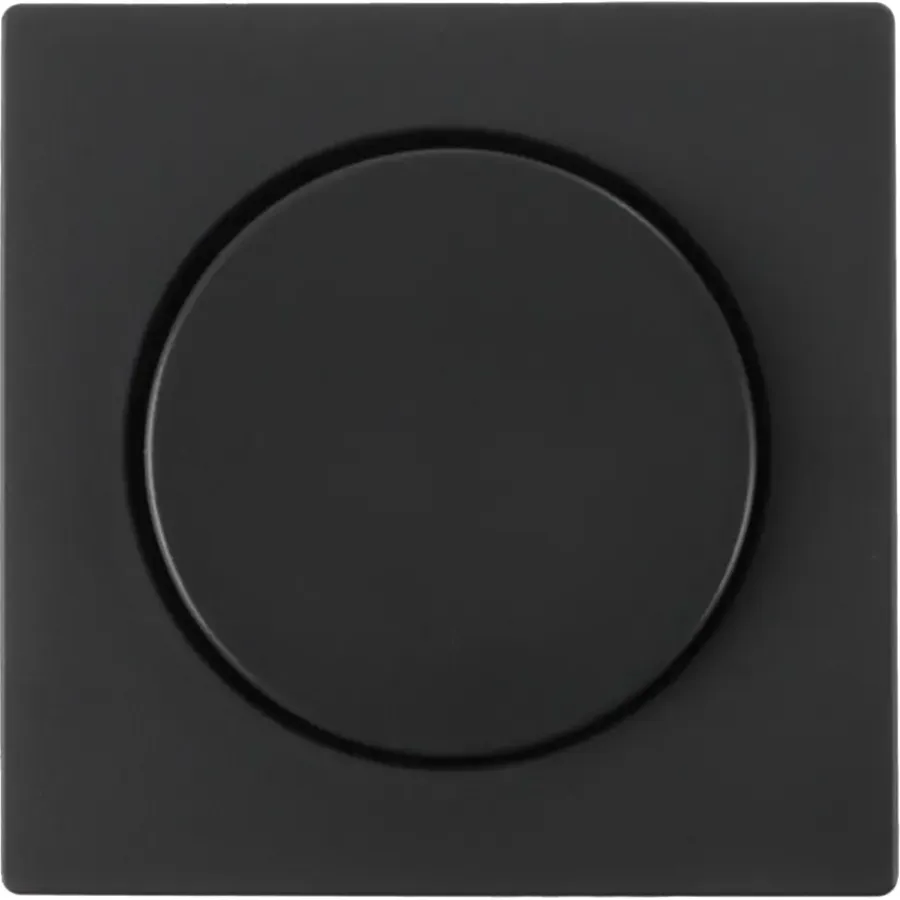Dimmers|Inbouw Schakelmateriaal > Schneider Electric Schneider Merten System-M Centraalplaat Dimmer Antraciet