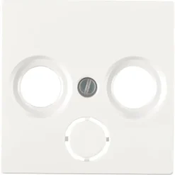 Inbouw Schakelmateriaal|Opbouw Schakelmateriaal > Schneider Electric Schneider Merten System-M Centraalplaat Radio/TV Actief Wit