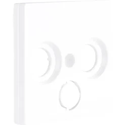 Inbouw Schakelmateriaal|Opbouw Schakelmateriaal > Schneider Electric Schneider Merten System-M Centraalplaat Radio/TV Actief Wit