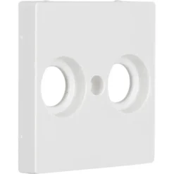 Inbouw Schakelmateriaal|Opbouw Schakelmateriaal > Schneider Electric Schneider Merten System-M Centraalplaat Radio/TV Polarwit