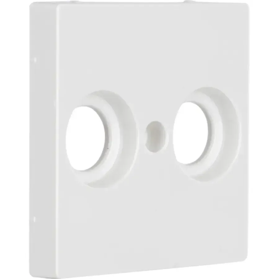 Inbouw Schakelmateriaal|Opbouw Schakelmateriaal > Schneider Electric Schneider Merten System-M Centraalplaat Radio/TV Polarwit