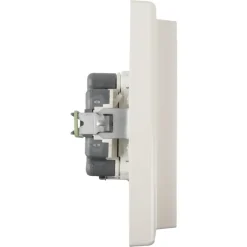 Inbouw Schakelmateriaal|Stopcontacten & Overige Contactdozen > Schneider Electric Schneider Merten System-M Dubbel Geaard Stopcontact Polarwit