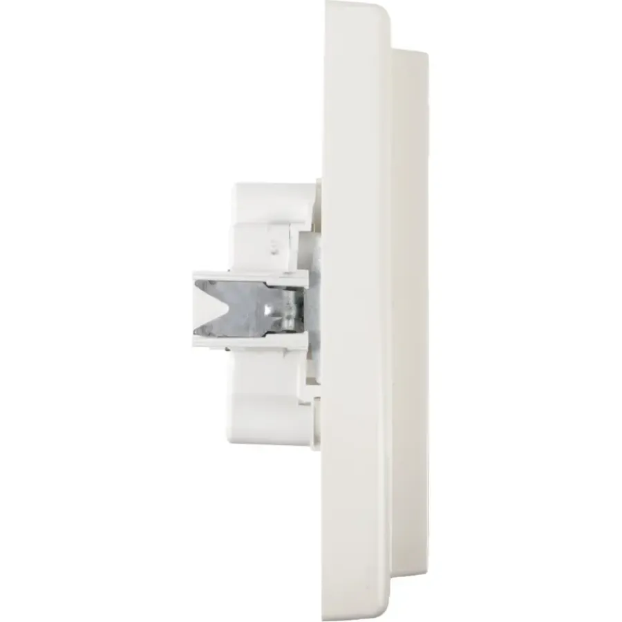 Inbouw Schakelmateriaal|Stopcontacten & Overige Contactdozen > Schneider Electric Schneider Merten System-M Dubbel Stopcontact Polarwit