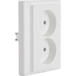 Inbouw Schakelmateriaal|Stopcontacten & Overige Contactdozen > Schneider Electric Schneider Merten System-M Dubbel Stopcontact Polarwit