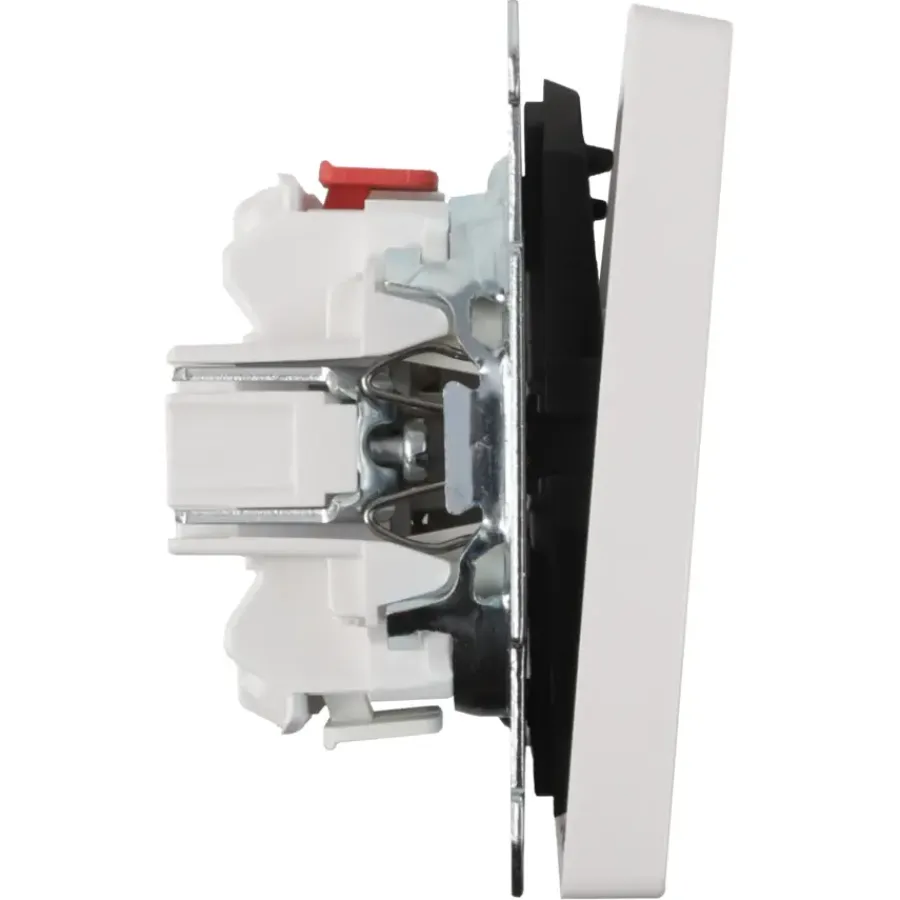 Schakelaars|Stopcontacten & Overige Contactdozen > Schneider Electric Schneider Merten System-M Serieschakelaar Polarwit