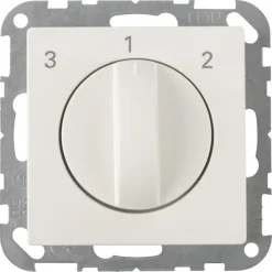 Schakelaars > Schneider Electric Schneider Merten System-M Ventilatorschakelaar Polarwit