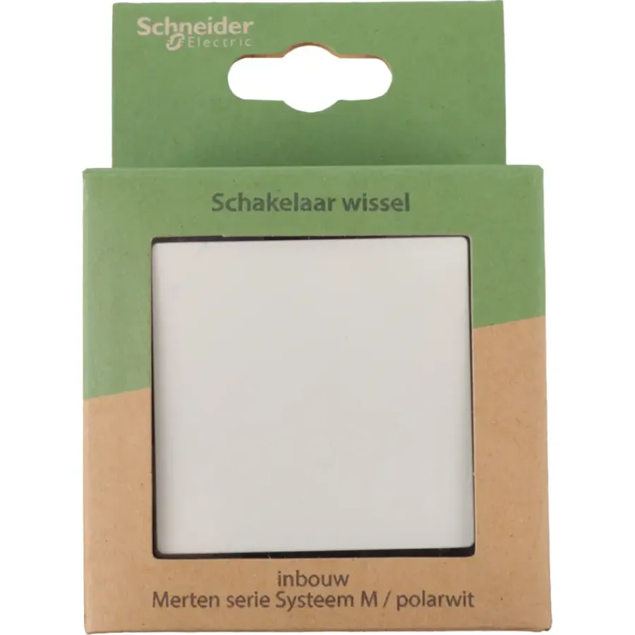 Schakelaars > Schneider Electric Schneider Merten System-M Wisselschakelaar Polarwit