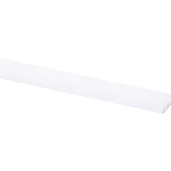 Wandpanelen|Kunststofprofielen > Geen Schuifrail ondiep 10 mm wit