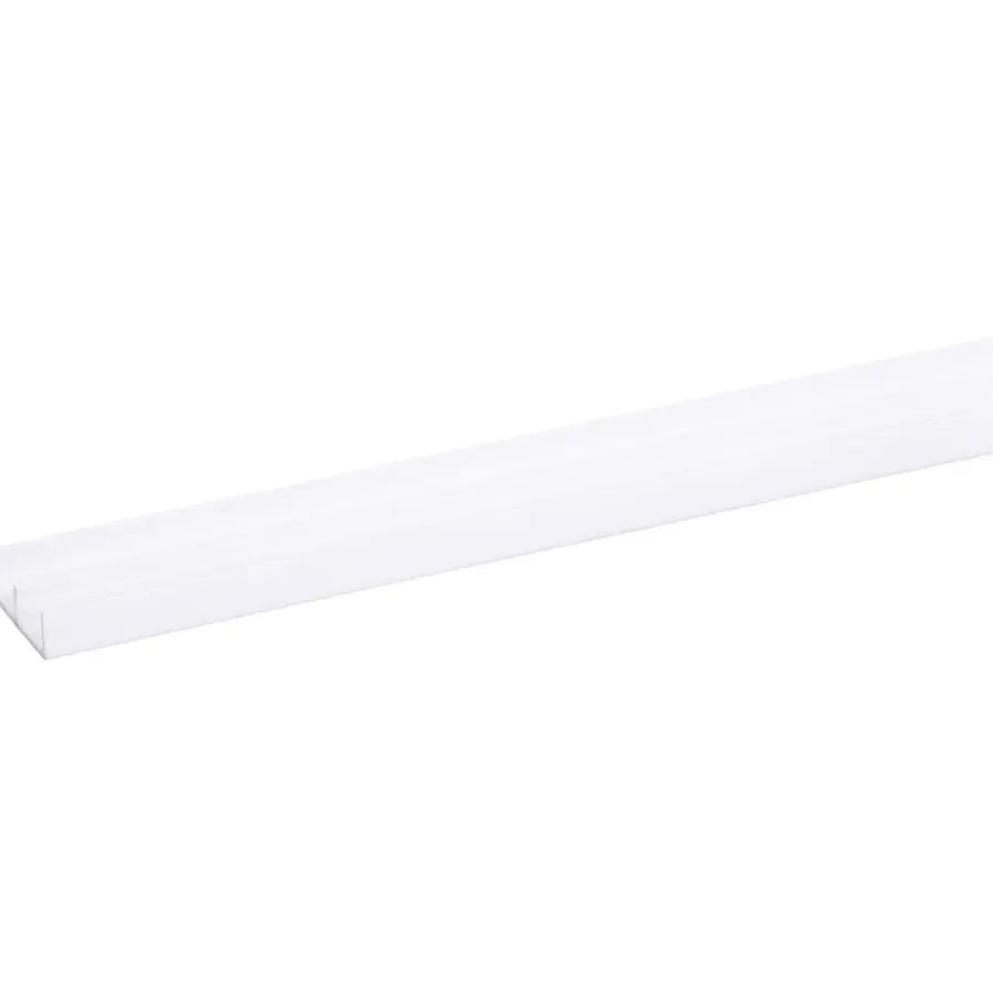 Wandpanelen|Kunststofprofielen > Geen Schuifrail ondiep 10 mm wit