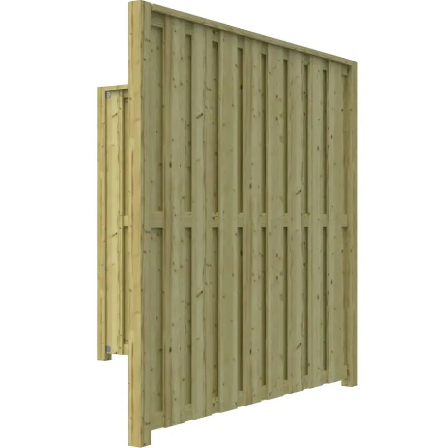 Schutting startpakket Royal grenen hout 3,8 m lang