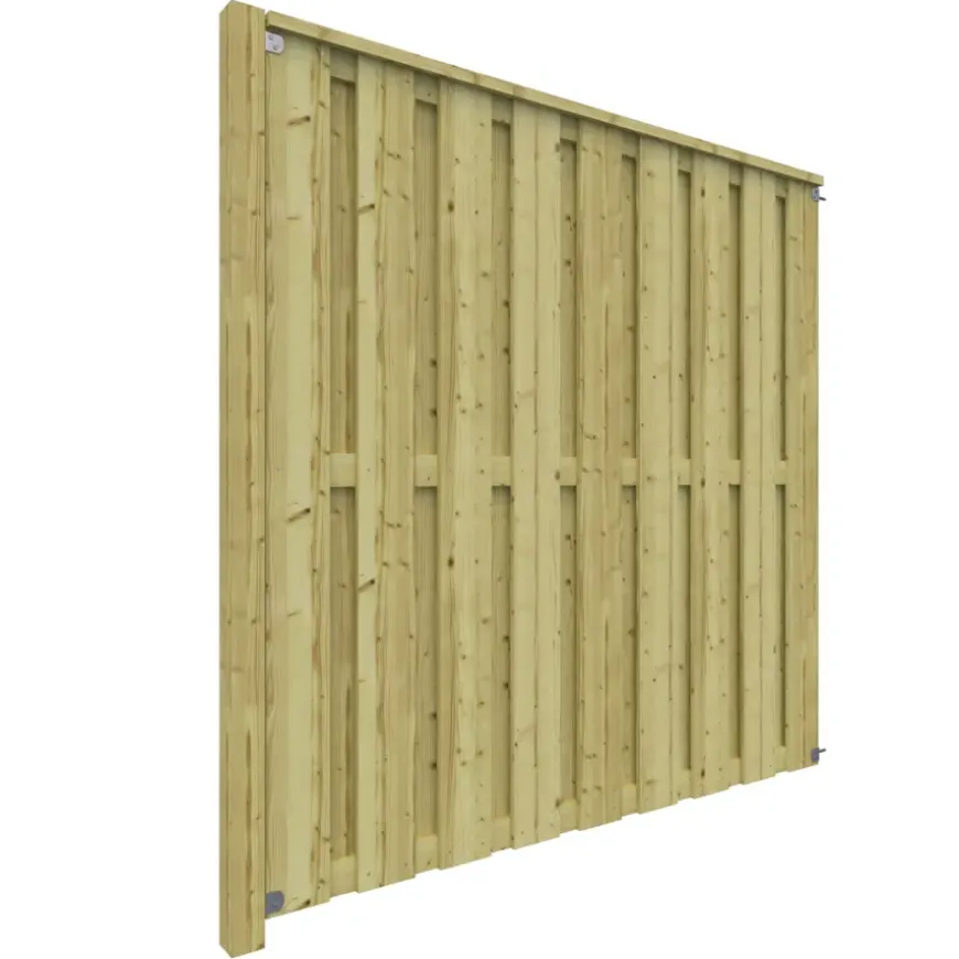 Schutting volgpakket Royal grenen hout 1,9 m lang