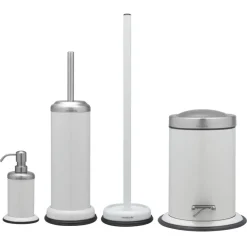 Sealskin Acero zeepdispenser inox wit