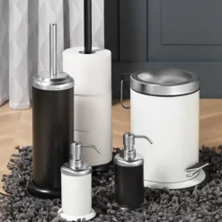 Sealskin Acero zeepdispenser inox wit