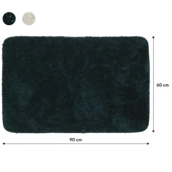 Sealskin badmat angora 60x90cm donkergroen