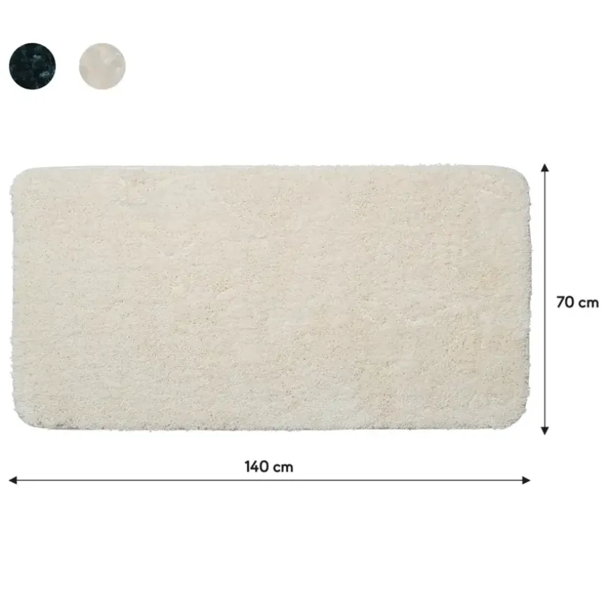 Sealskin badmat angora 70x140cm off-white