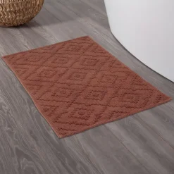 Sealskin badmat aztec 60x90cm donkerroze