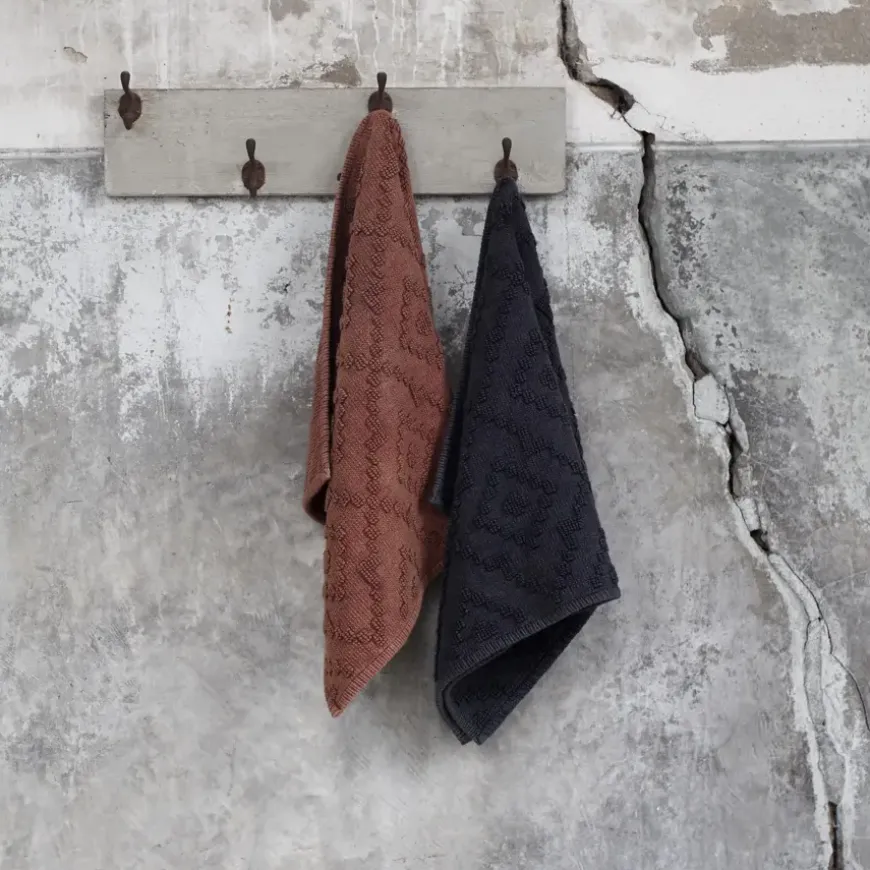 Sealskin badmat aztec 60x90cm donkergrijs