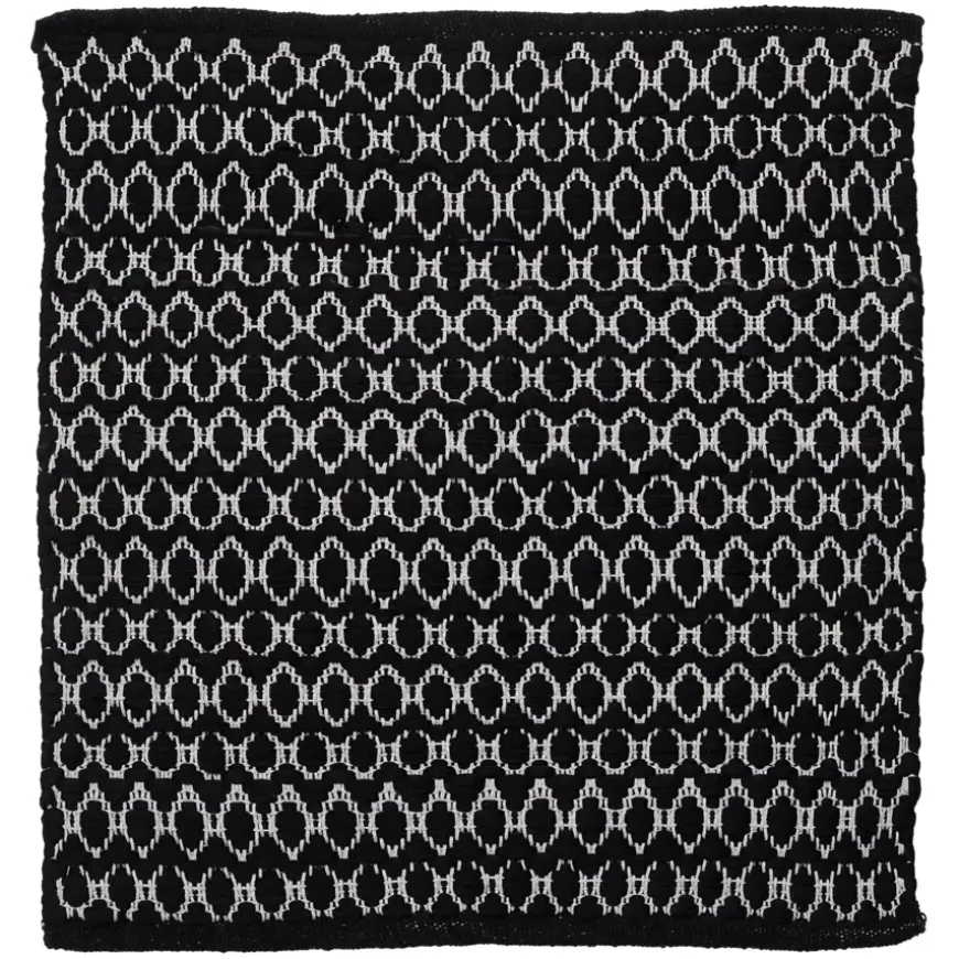Sealskin badmat boho 60x60cm zwart