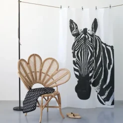 Sealskin badmat boho 60x60cm zwart