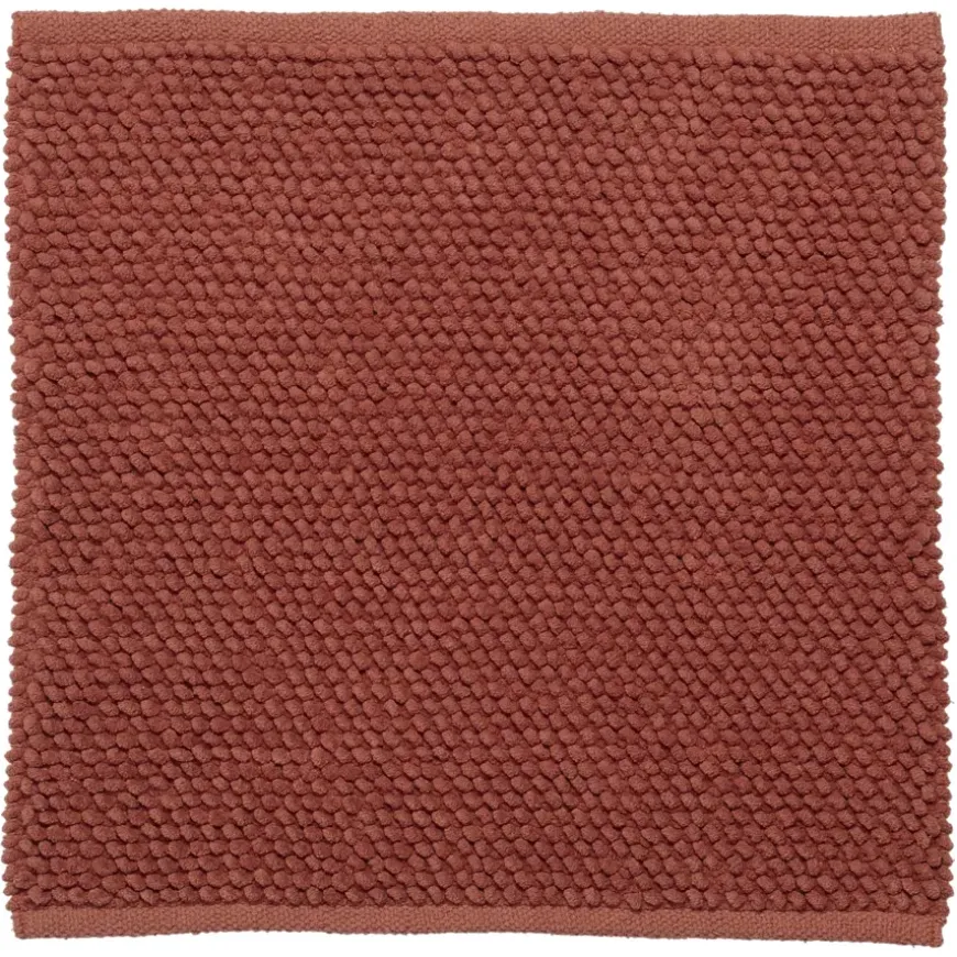 Sealskin badmat delhi 60x60cm donkerroze