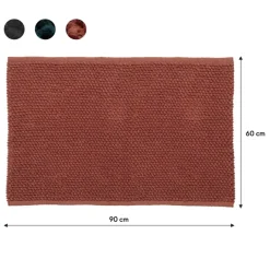 Sealskin badmat delhi 60x90cm donkerroze