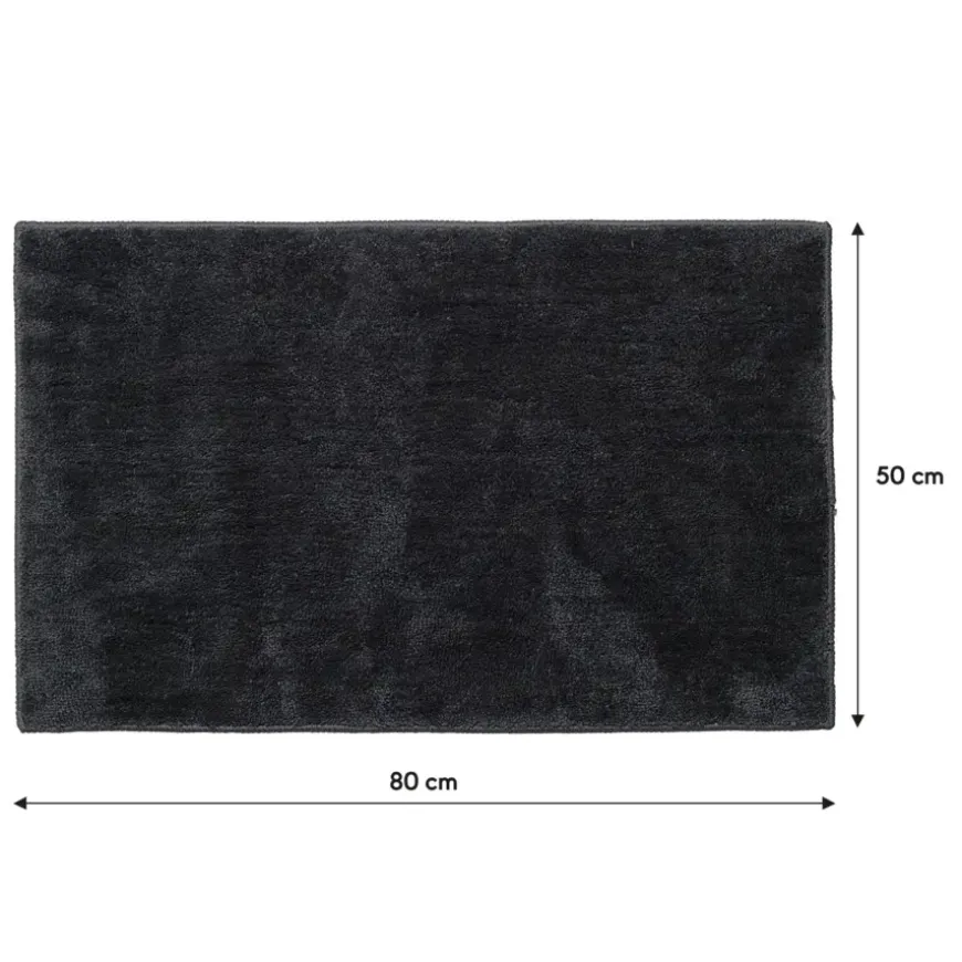 Sealskin badmat doux 50x80cm donkergrijs