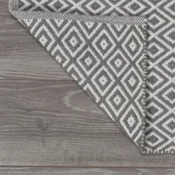 Sealskin Badmat Trellis Grijs 60x90 cm