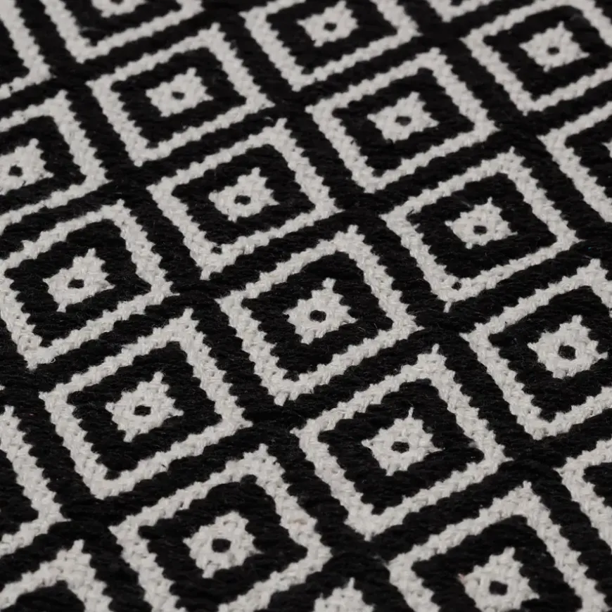 Sealskin badmat trellis 60x60cm zwart