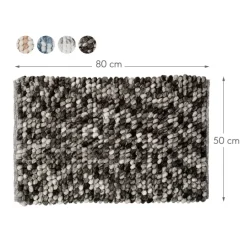 Sealskin Badmat Vintage Donkergrijs 50x80 cm
