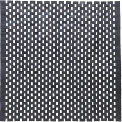 Sealskin badmat woodblock 60x60cm zwart