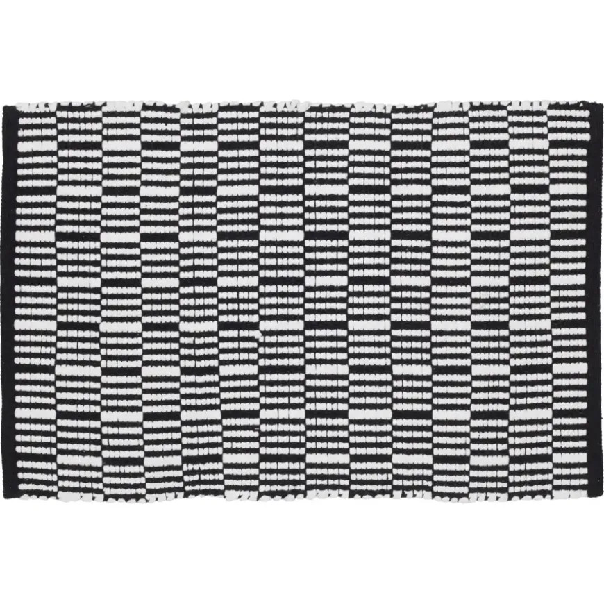 Sealskin Bandra badmat zwart 60x90 cm