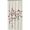 Sealskin Blossom douchegordijn rood 180 x 200 cm