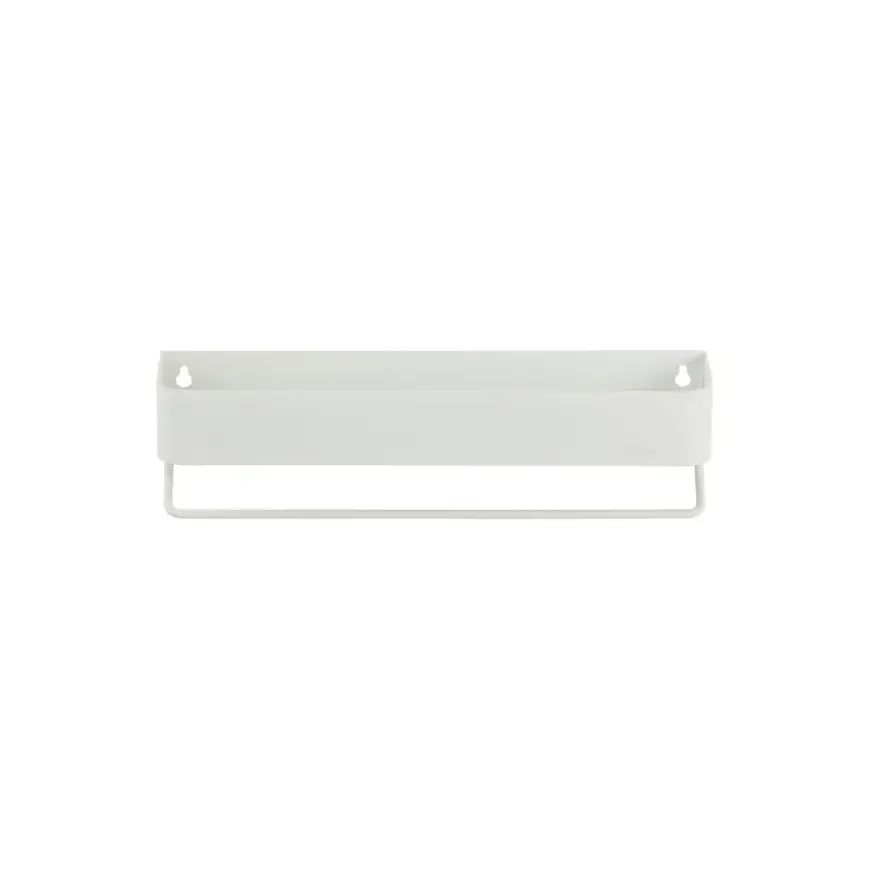 Sealskin Brix wandrek wit met handdoekrek metaal