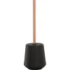Sealskin Conical toiletborstelhouder porselein zwart