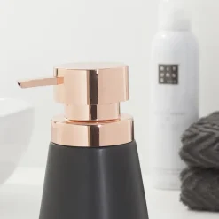 Sealskin Conical zeepdispenser porselein zwart