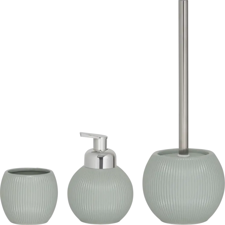 Sealskin Convex toiletborstelhouder keramiek licht aqua