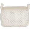 Sealskin Dots mandje ecru textiel
