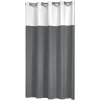 Sealskin Double douchegordijn grijs 180 x 200 cm