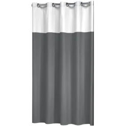 Sealskin Double douchegordijn grijs 180 x 200 cm